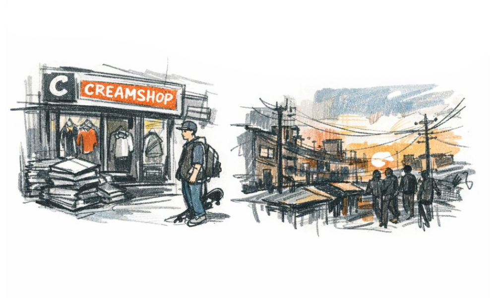 Creamshop sketch 2008