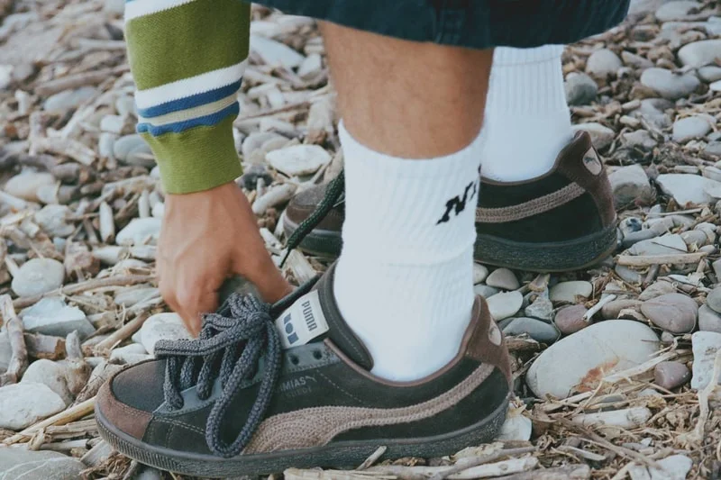 PUMA x NAHMIAS: новый взгляд на Suede Crochet от земляных оттенков до электрических