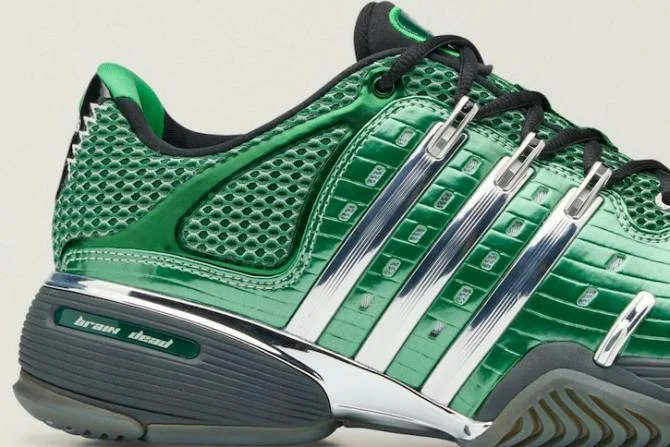 Brain Dead представляет хромированные теннисные кроссовки adidas
