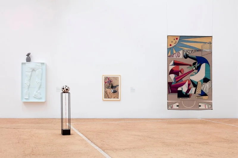 Внутри Museo Jumex: выставка искусства, вдохновленная футболом