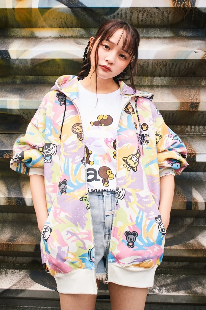 AAPE BY *A BATHING APE® объединяется с BABY MILO® STORE для новой коллаборации