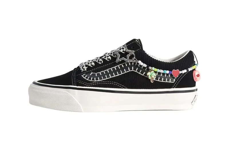 Vans и Cocona Hiraki вернулись с игривыми Premium Old Skool в «черном» цвете