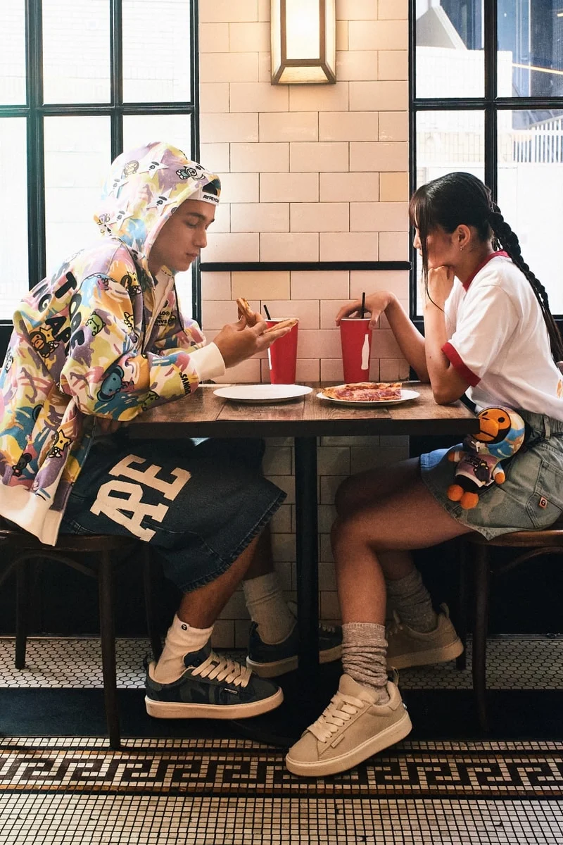 AAPE BY *A BATHING APE® объединяется с BABY MILO® STORE для новой коллаборации