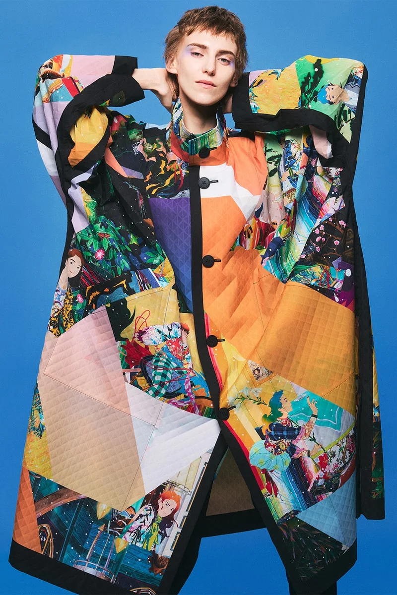 A-POC ABLE ISSEY MIYAKE и Tomokazu Matsuyama переводят живопись в носимые текстили через проект TYPE-XII