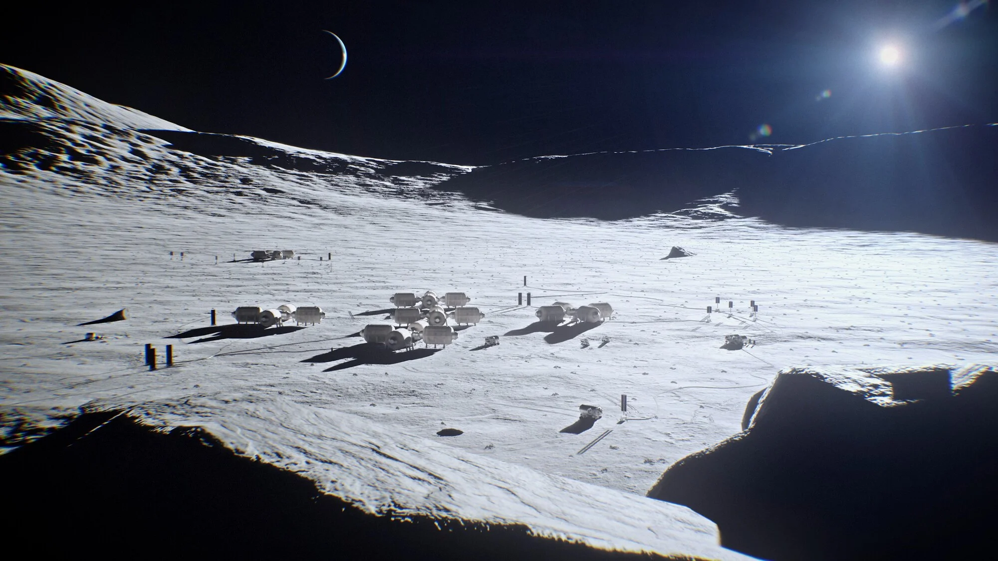 Строительство на Луне: Архитектурная стратегия NASA для постоянного лунного обитания