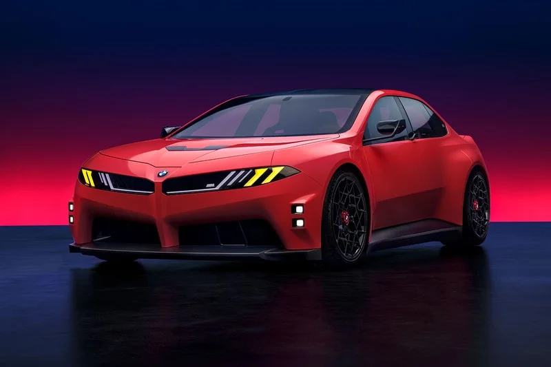 BMW M Concept Neue Klasse: первый полностью электрический седан BMW на Le Mans