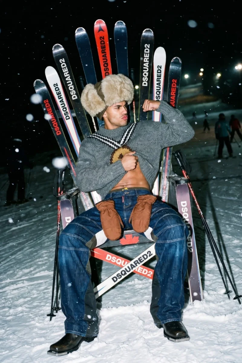 Dsquared2 поднимает Après-Ski на новые высоты для FW26