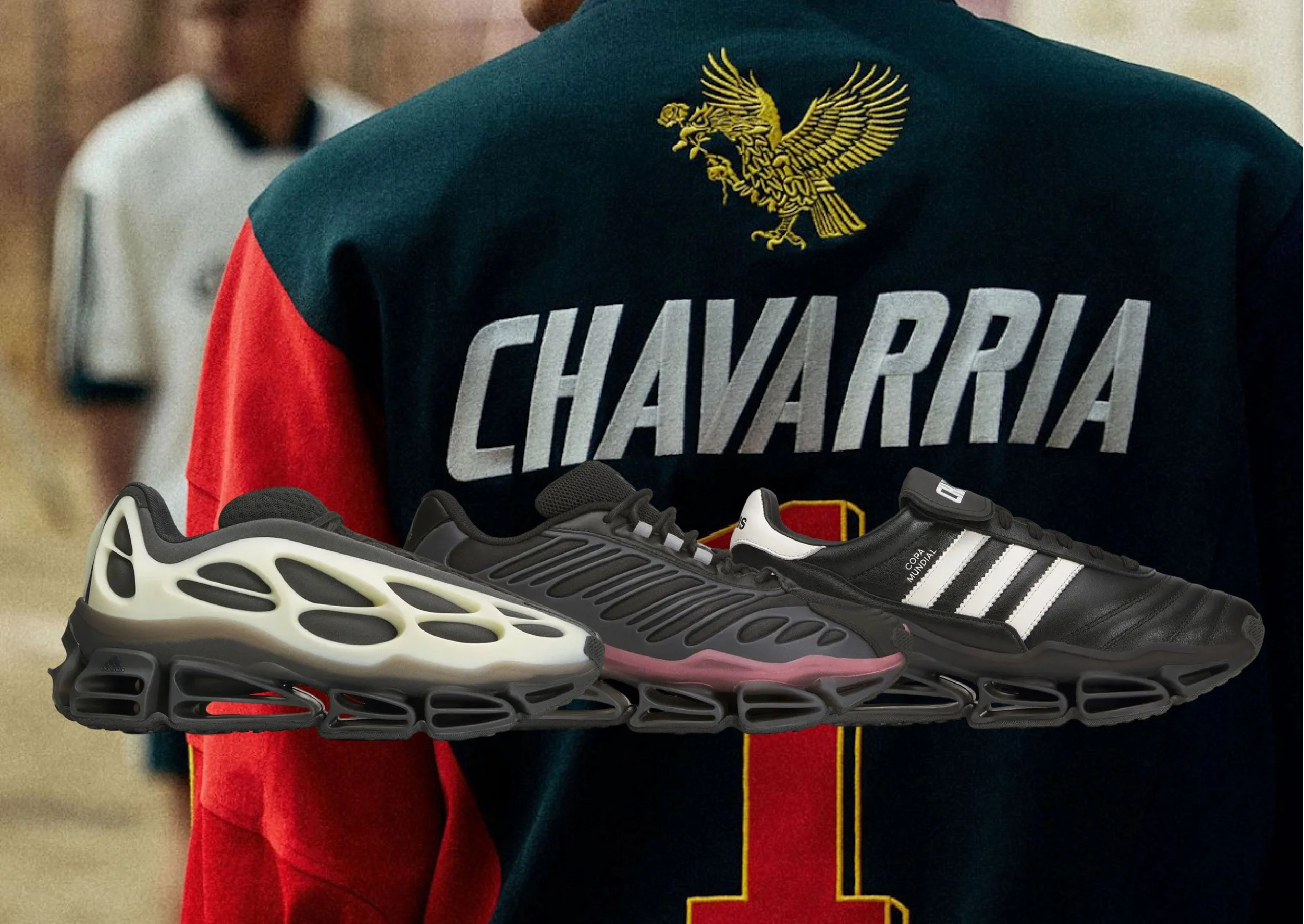 Капсула Willy Chavarria и adidas “Mexico” выходит на следующей неделе с тремя кроссовками Megaride