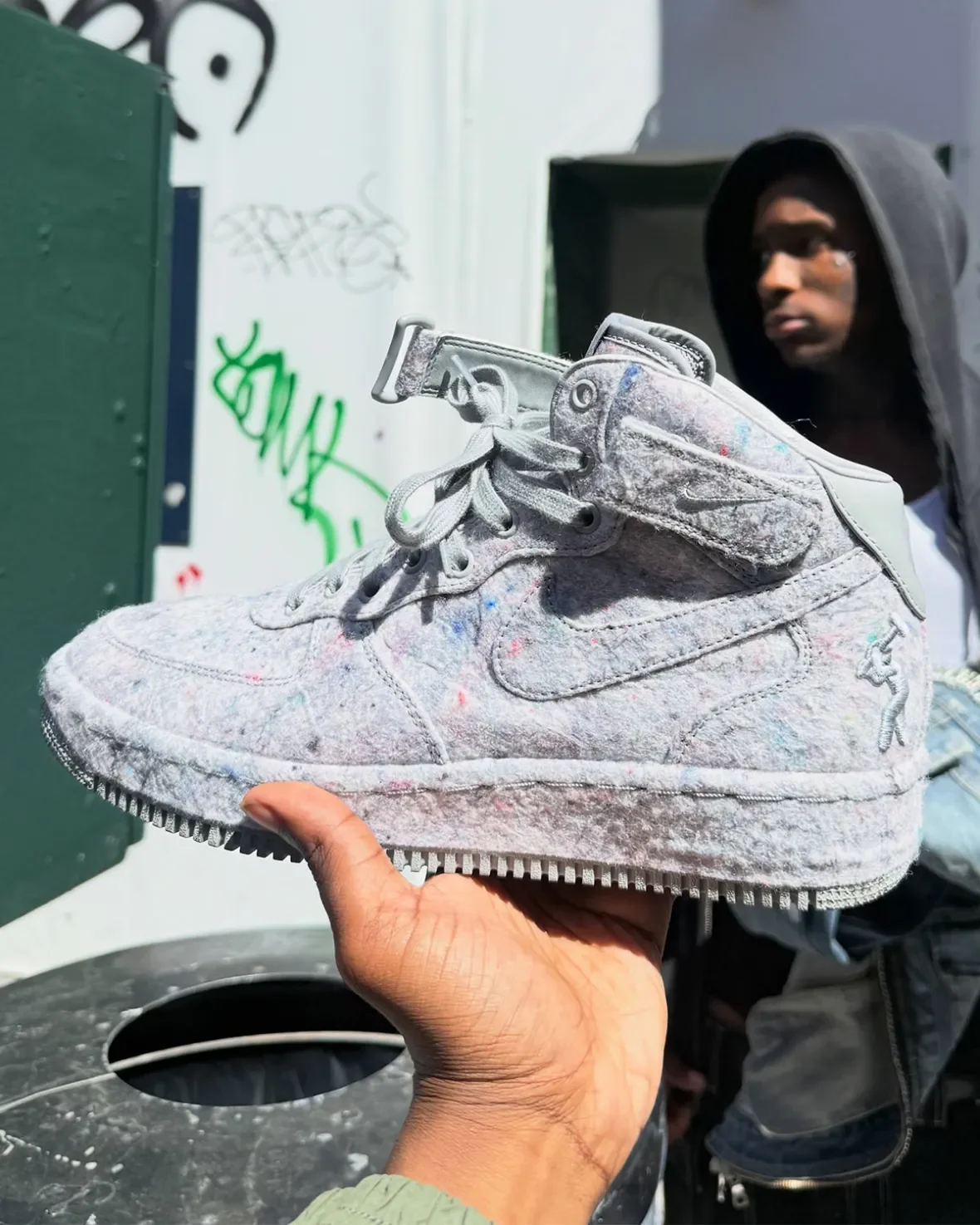 Concrete Boys x Nike Air Force 1 Mid: вдохновение от бетона