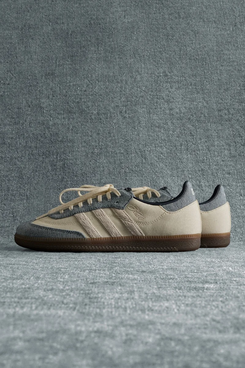 Взгляните ближе на Kith и adidas Originals — «Деним» Samba