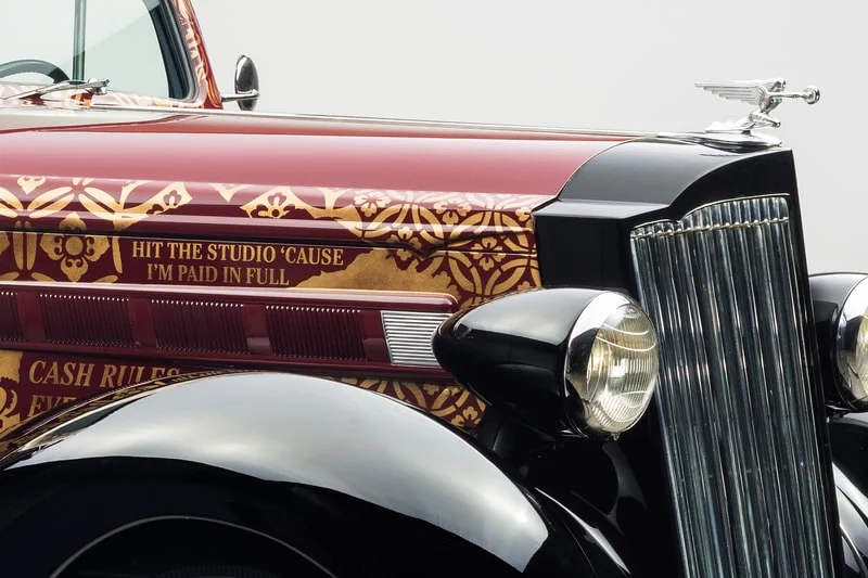 Шепард Фэйри превращает Packard 1937 года в арт-автомобиль