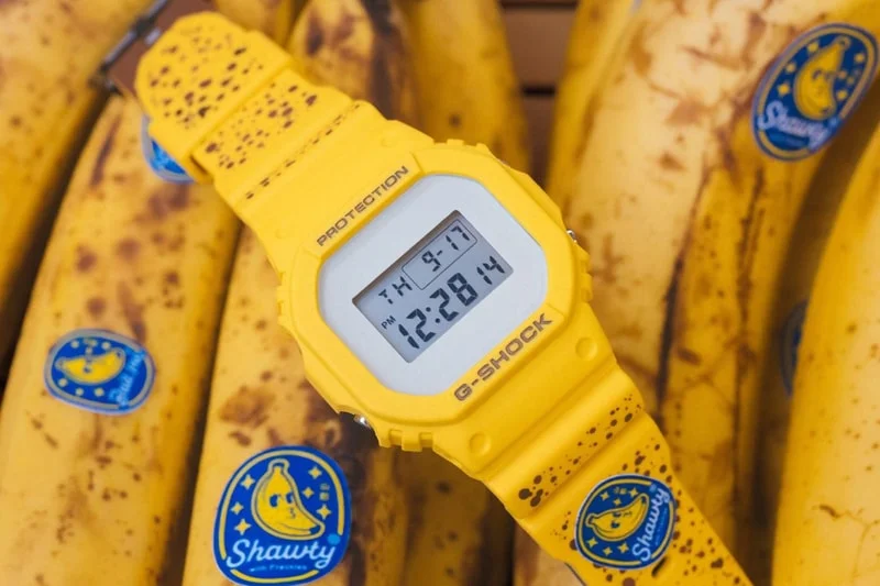 BAIT x G-SHOCK: банановая заявка на DW5600