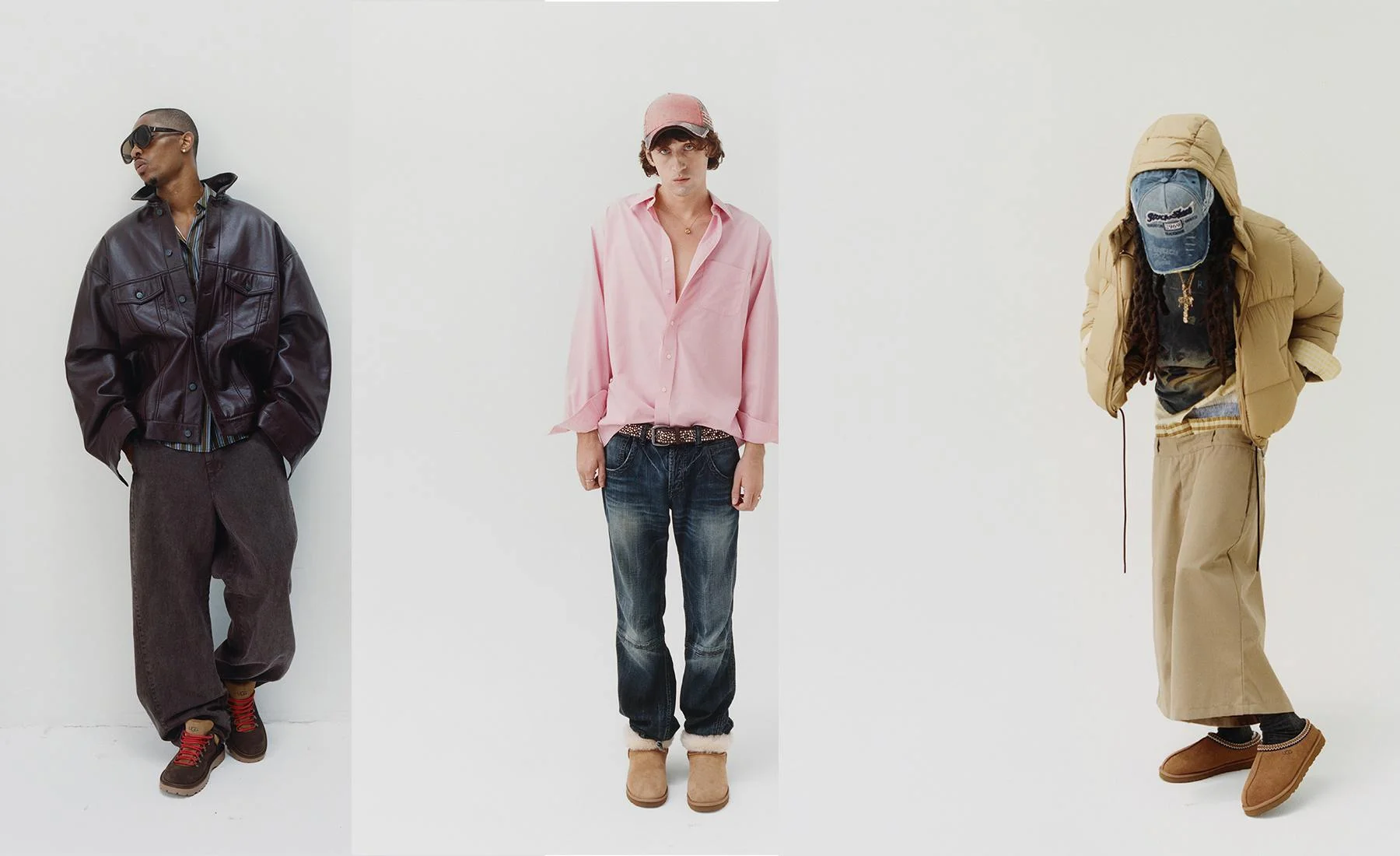 UGG помогает сделать мужскую моду смелее