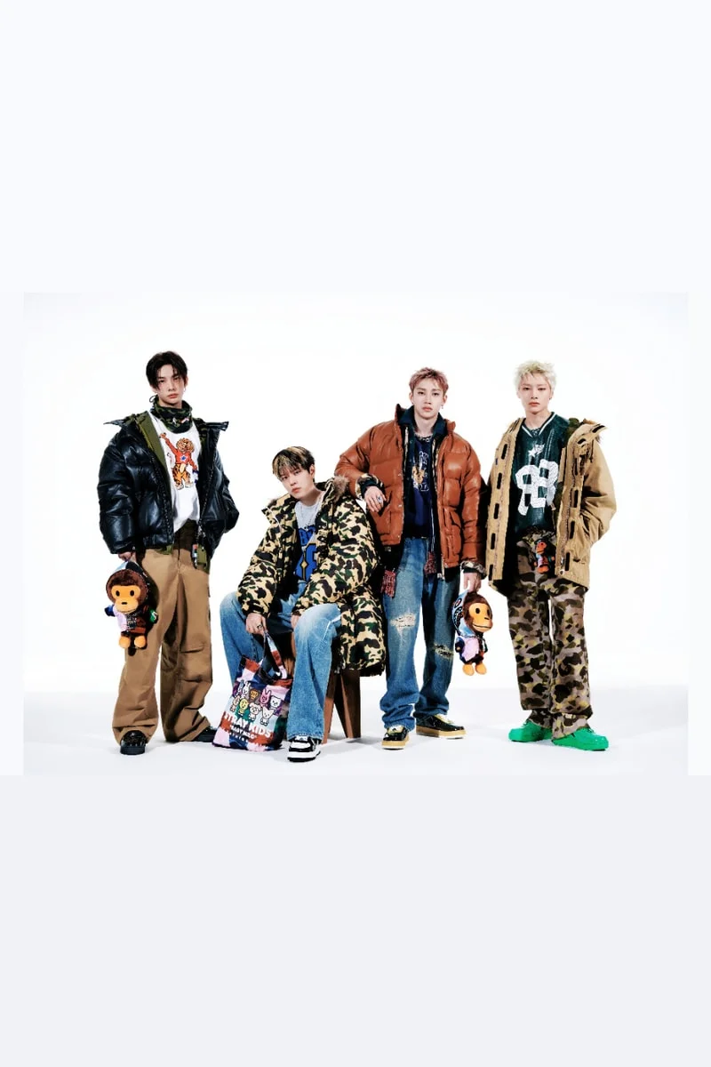Stray Kids и BAPE захватывают Сеул с новой капсулой