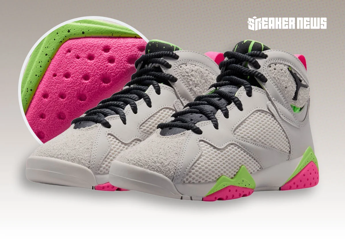 Первый взгляд на Air Jordan 7 “Tennis Day”