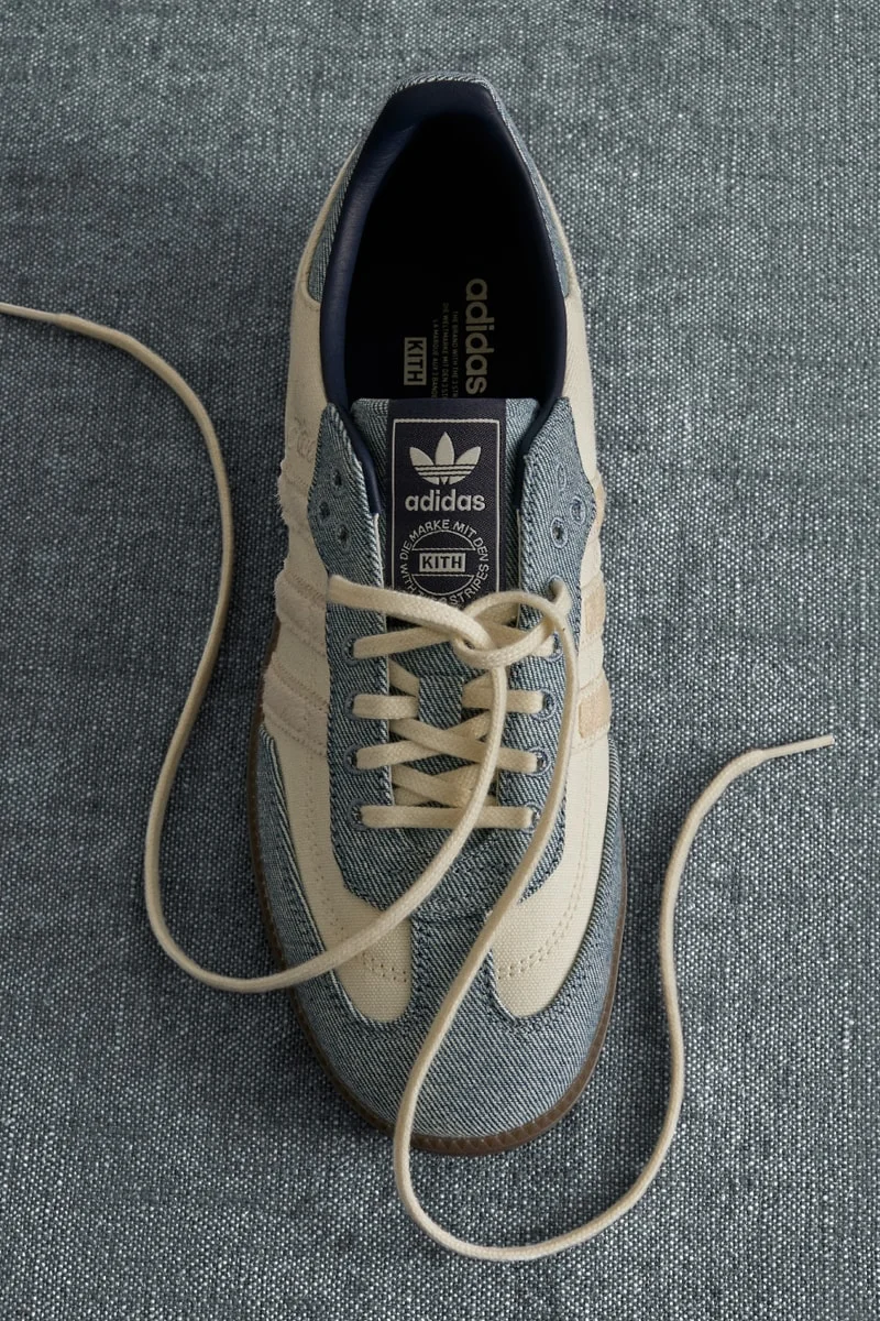 Взгляните ближе на Kith и adidas Originals — «Деним» Samba