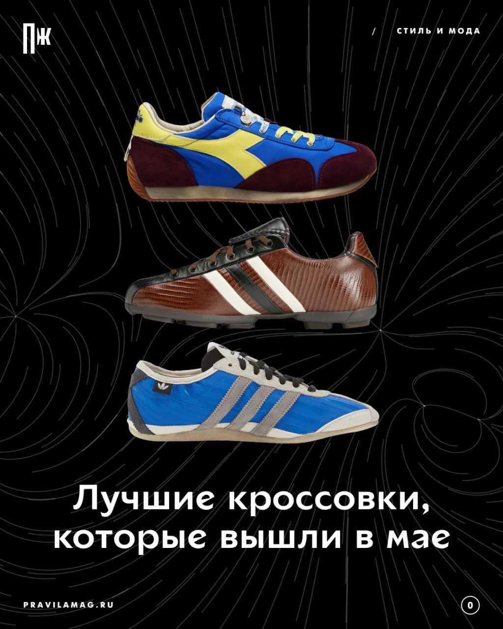 Неожиданные коллаборации Nike, Asics, adidas, JW Anderson и Salomon