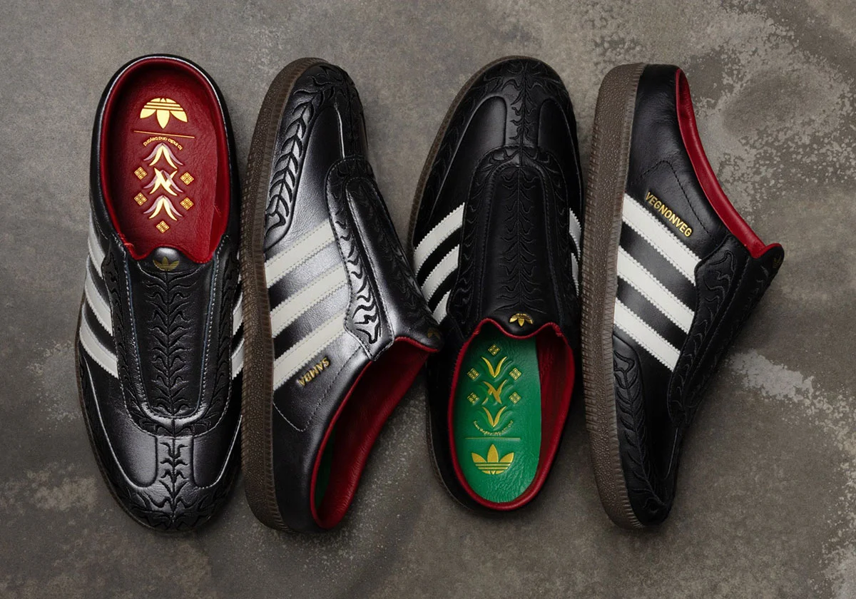 VegNonVeg превращает adidas Samba в слип-он мюли