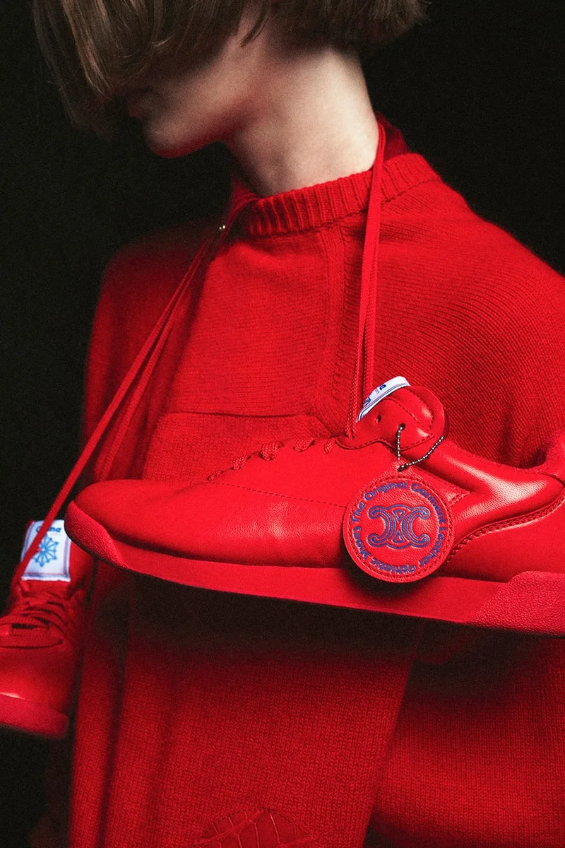 Celine переосмысляет Reebok Freestyle Lo в парижском стиле