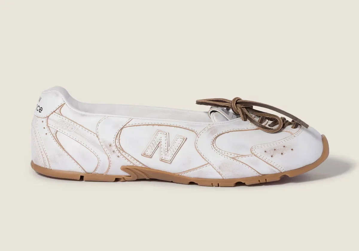 Новый дроп New Balance 530 SL x Miu Miu: пакет для балерин