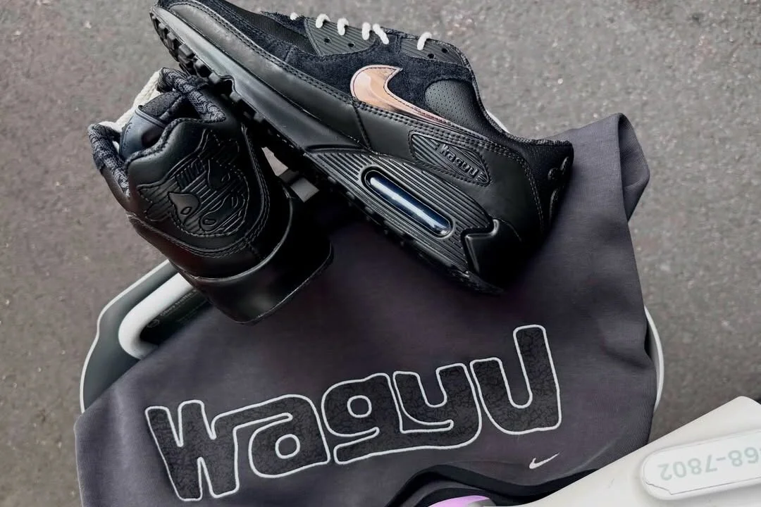 Wagyu x Nike Air Max 90 “Черный” — релиз в сентябре 2026 года