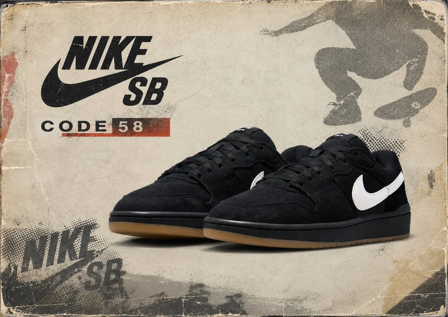 Первый взгляд на новый силуэт Nike SB Code 58