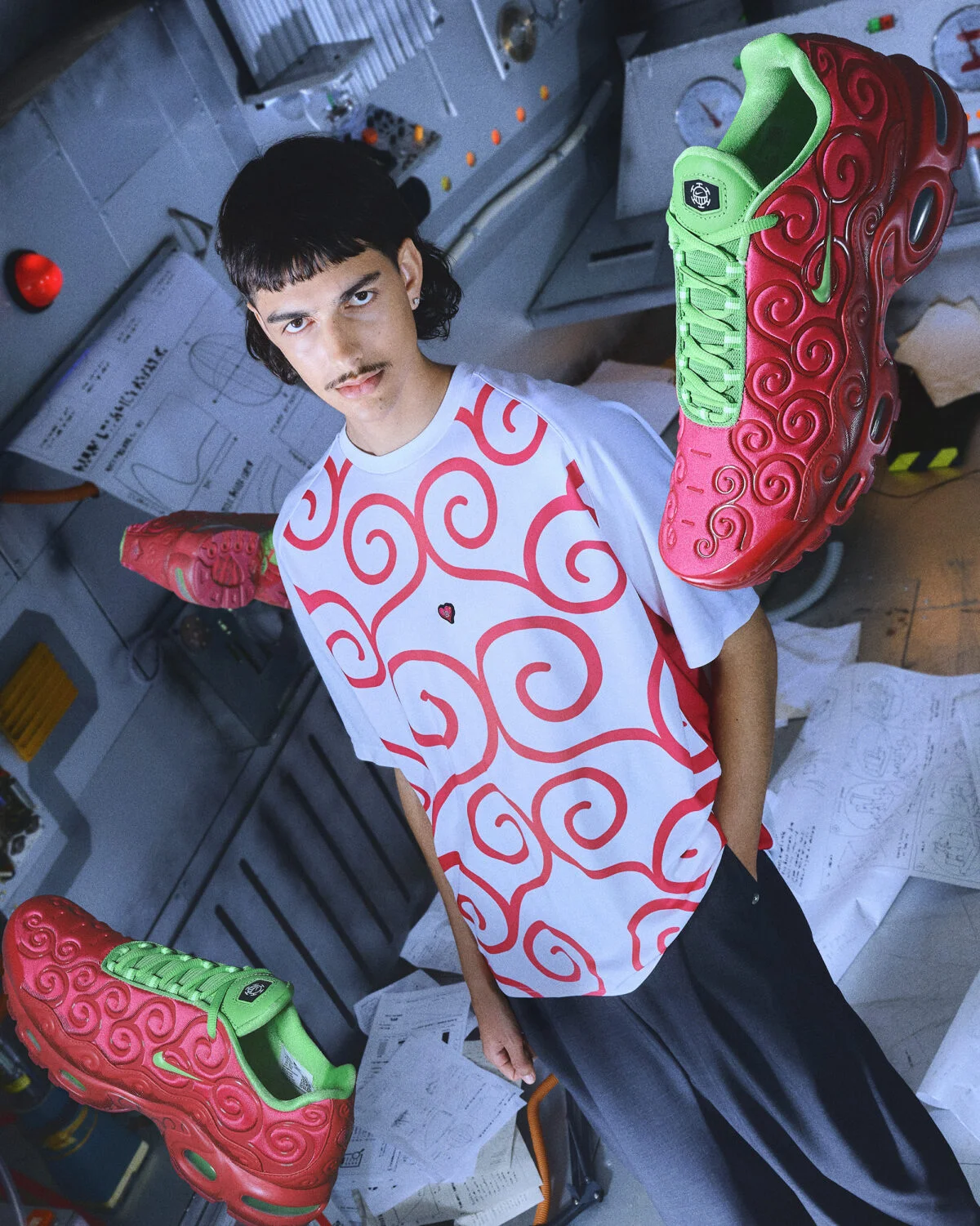 Nike запускает коллекцию, вдохновлённую миром One Piece и фруктами дьявола