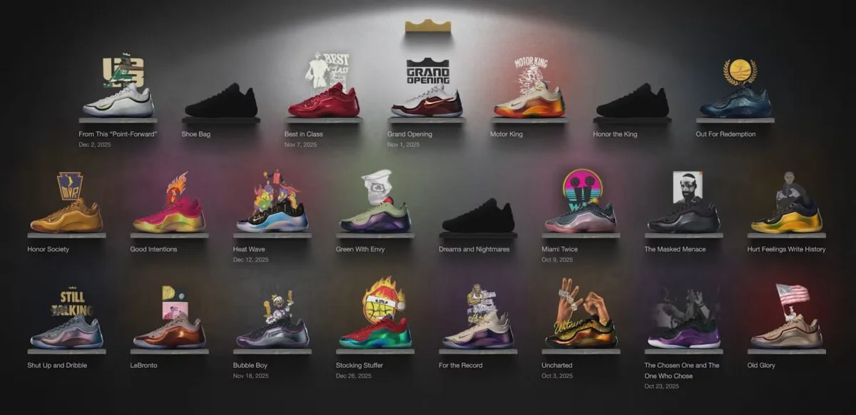 Наследие в движении: Коллекция LeBron 23 демонстрирует эволюцию Короля
