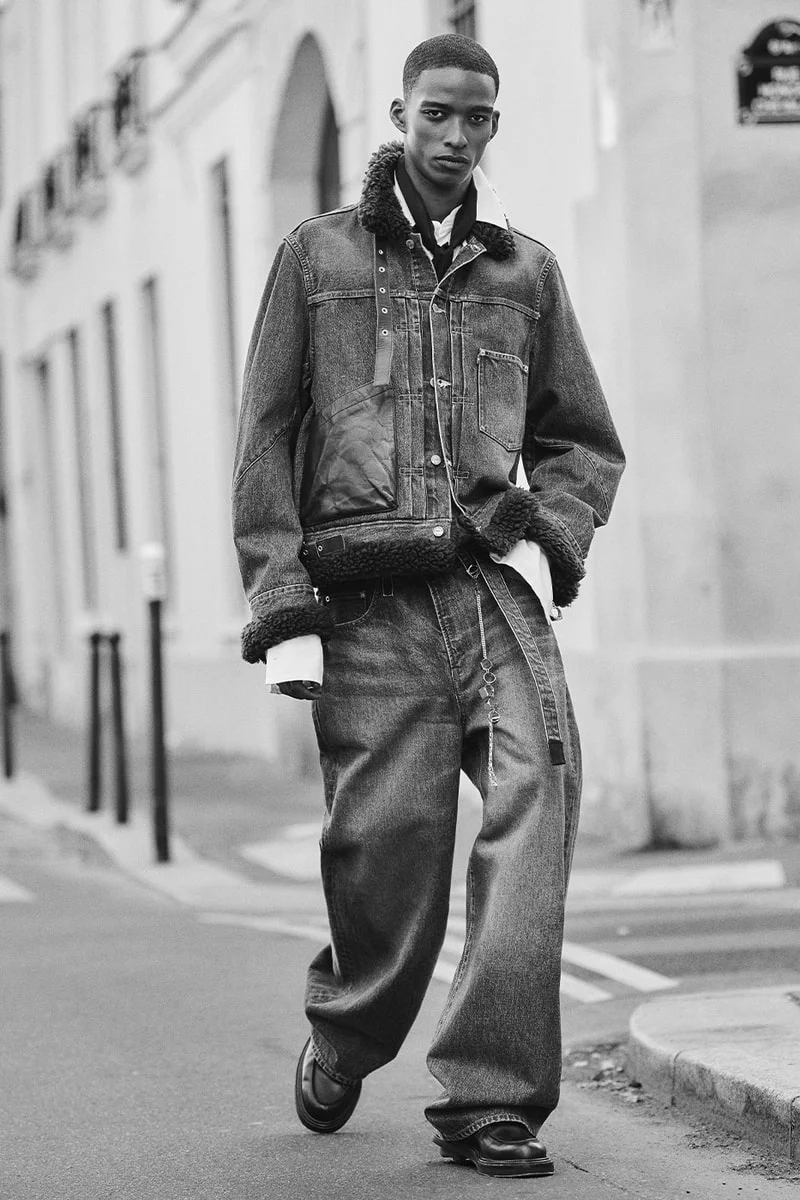 Levi’s и sacai вновь объединились для третьей коллаборации в дениме