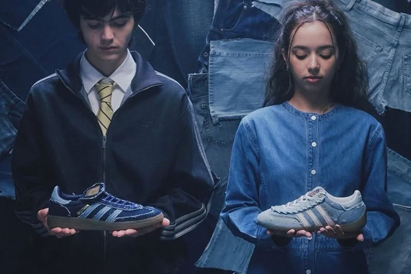 atmos и adidas обновляют Handball Spezial в денимовом стиле