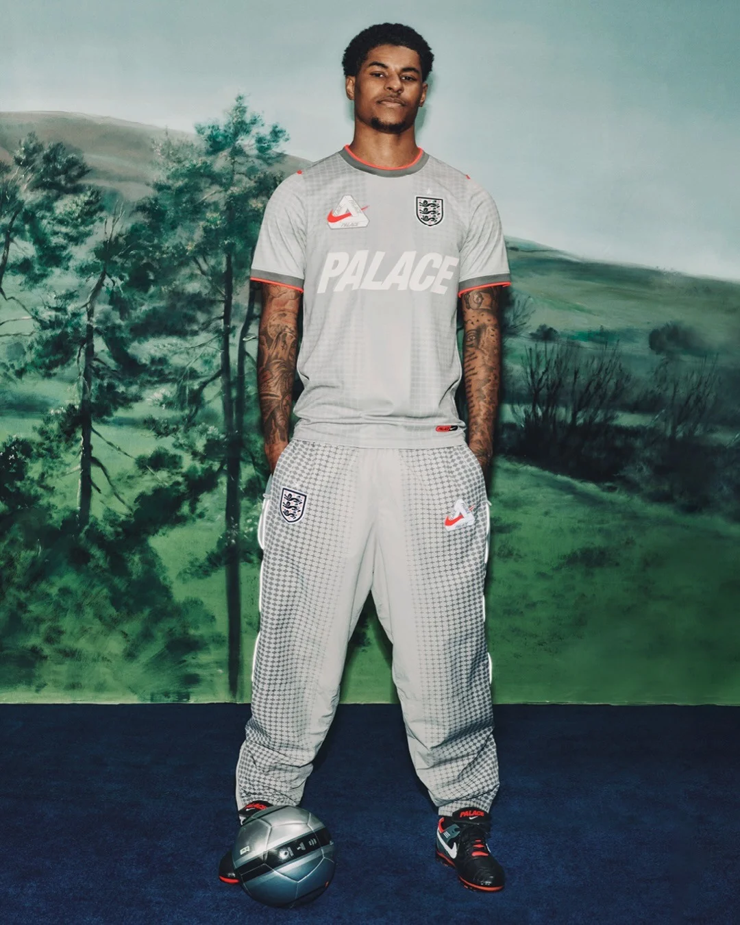 PALACE x Nike Cryoshot Air Speed M “Сборная Англии” — релиз в июне 2026 года