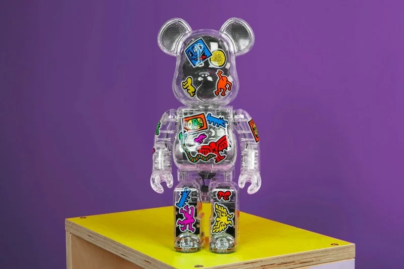 BE@RBRICK выпустит колонку Keith Haring “Pop Shop” 400%