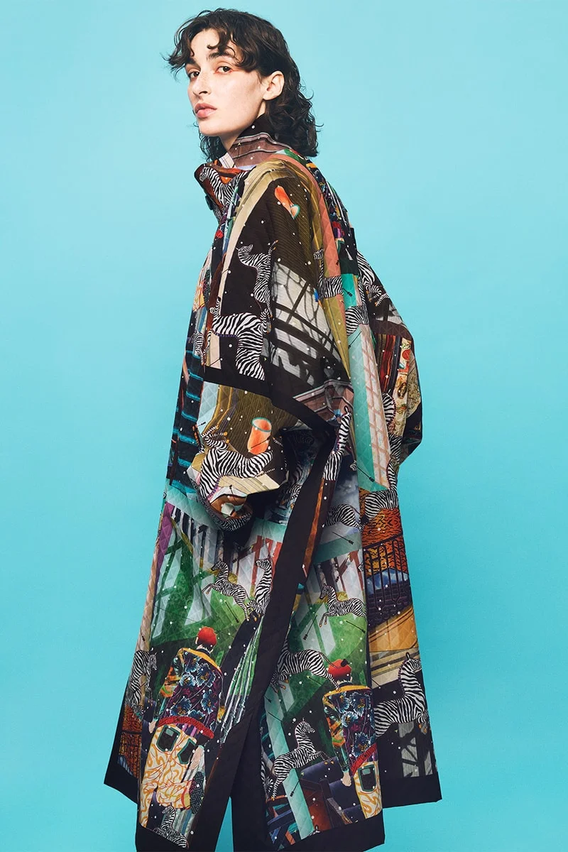 A-POC ABLE ISSEY MIYAKE и Tomokazu Matsuyama переводят живопись в носимые текстили через проект TYPE-XII