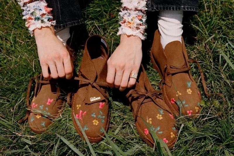 MASU и Clarks: коллаборация, в которой Desert Boot расцвел яркими цветами