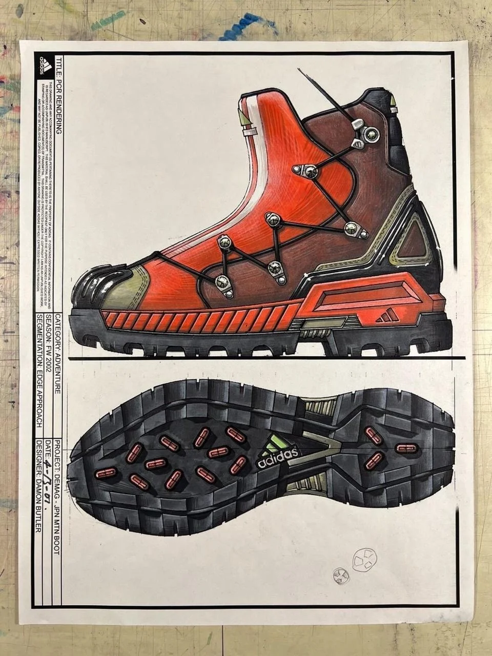 Треккинговые ботинки adidas и Yohji Yamamoto: безумие, вдохновлённое автокраном