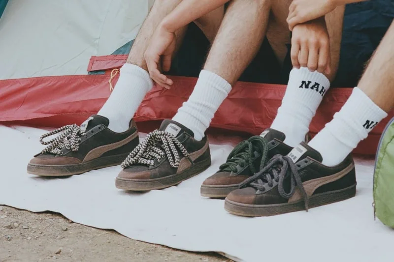 PUMA x NAHMIAS: новый взгляд на Suede Crochet от земляных оттенков до электрических