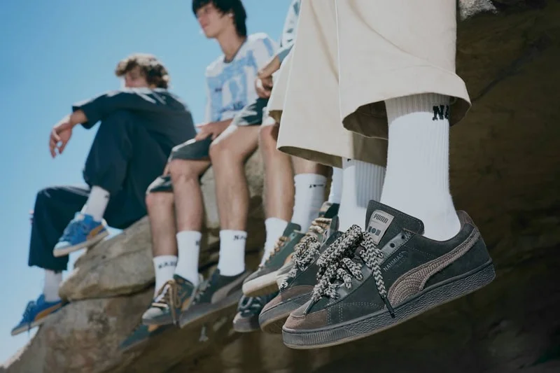 PUMA x NAHMIAS: новый взгляд на Suede Crochet от земляных оттенков до электрических