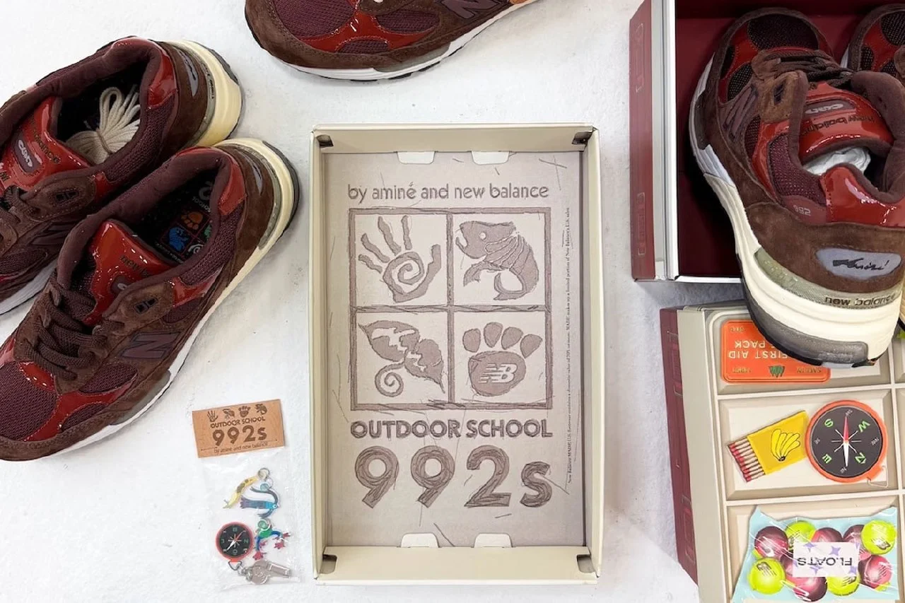 Amine x New Balance 992 "Outdoor School" — возвращение к корням