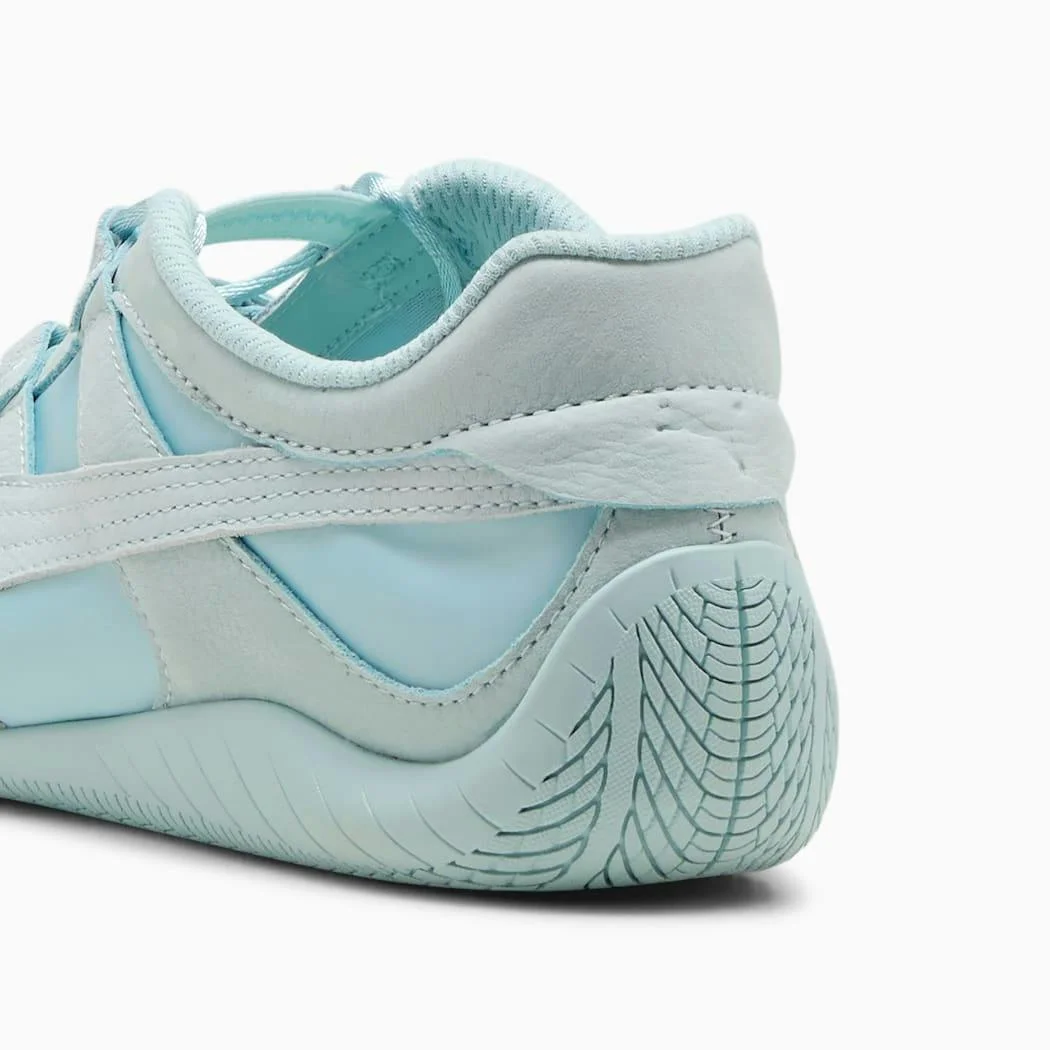 Кроссовки PUMA Speedcat: от спортивного кэжуала до стильных Мэри Джейн в аквамариновом цвете