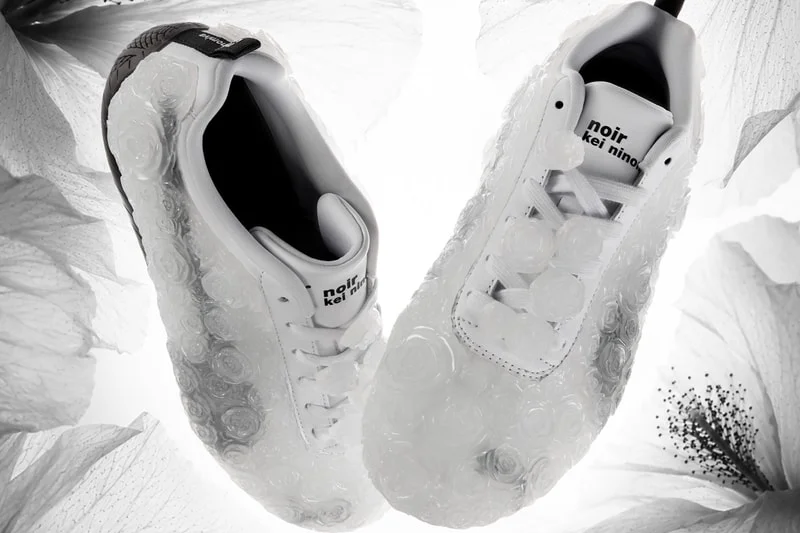 Noir Kei Ninomiya окутал PUMA Speedcat розами