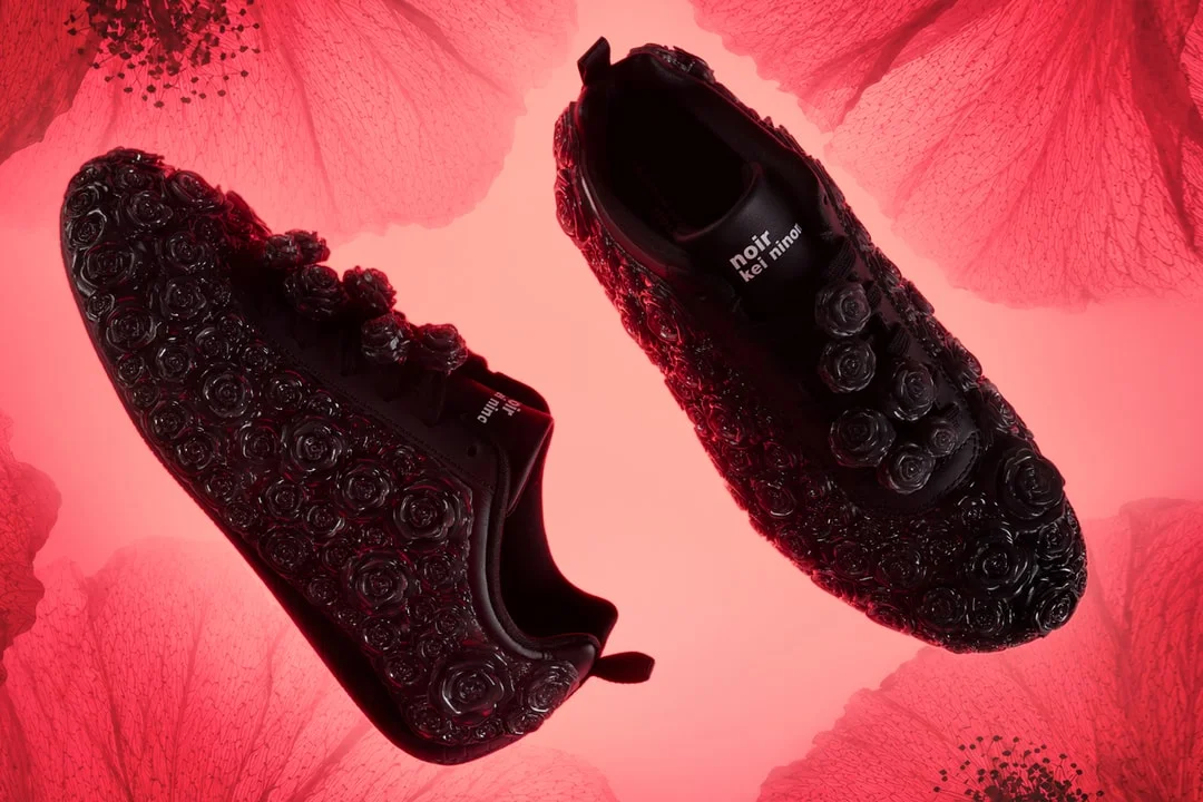 Noir Kei Ninomiya окутал PUMA Speedcat розами
