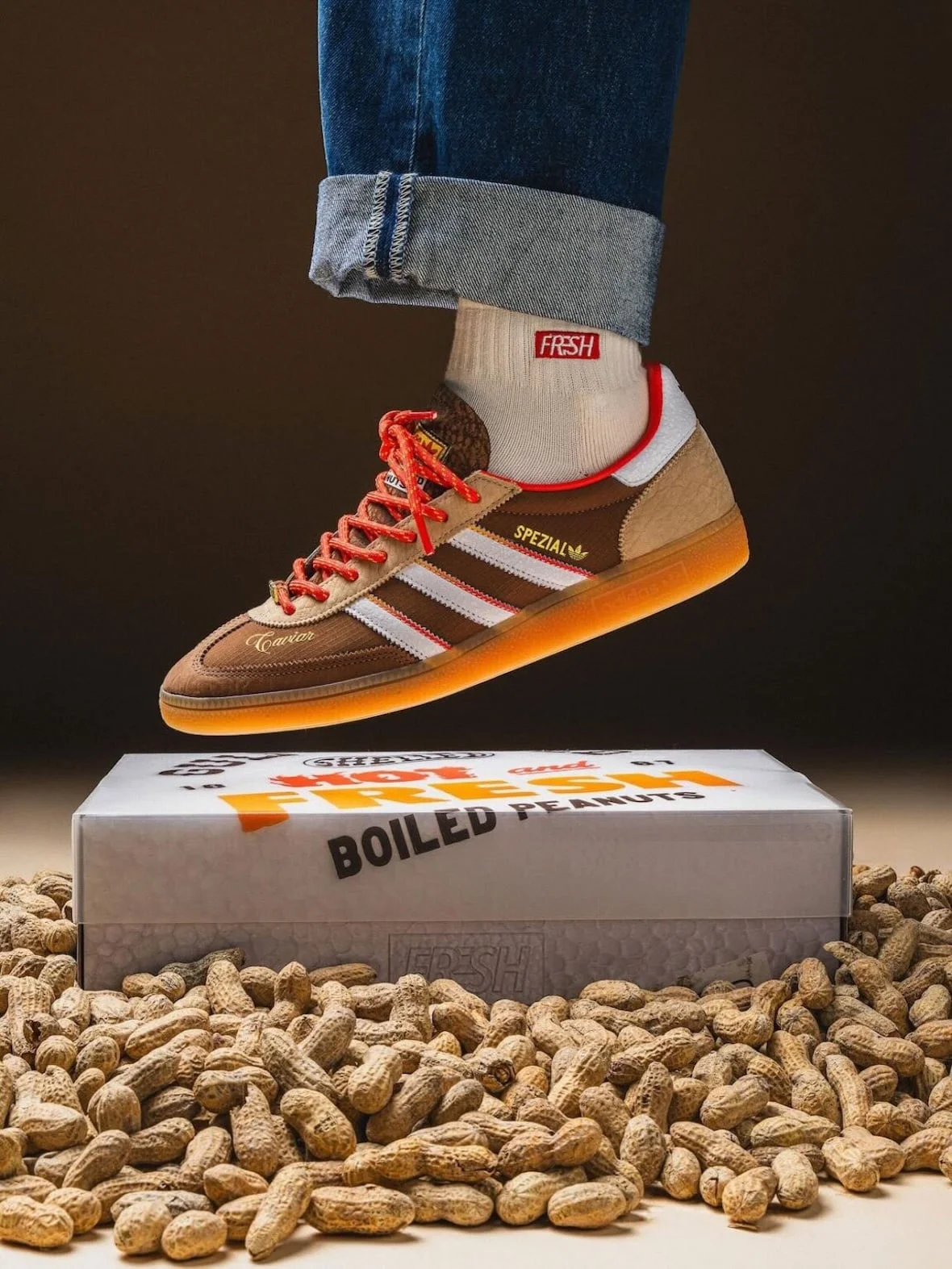 Fresh Rags x adidas Handball Spezial “Вареные Арахисы” — лимитированный выпуск в 813 парах