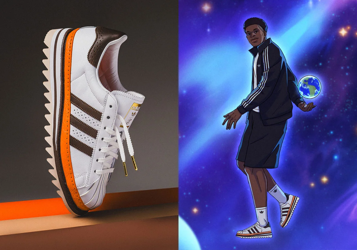 CLOT представляет свою новую версию adidas Superstar с шипами при участии Энтони Эдвардса