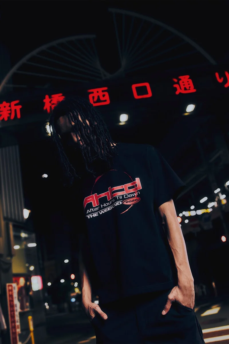Поп-ап The Weeknd в Токио: эксклюзивные мерчи и одежда из тура 'After Hours Til Dawn'