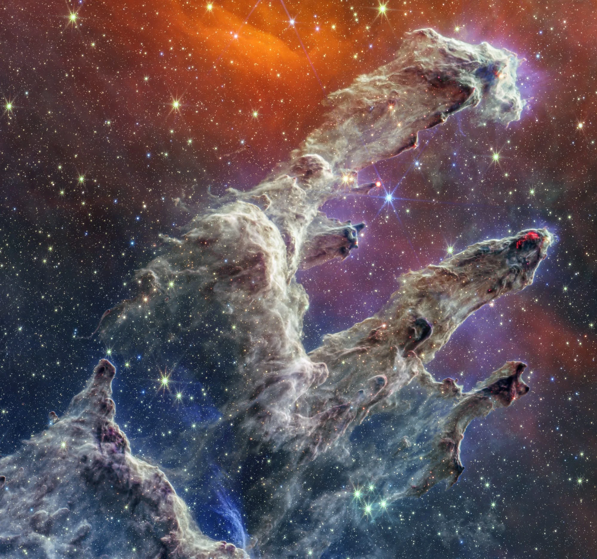 NASA запечатлела 16,5 миллиона звёзд в галактике Сигара с помощью нового изображения в 223 мегапикселя