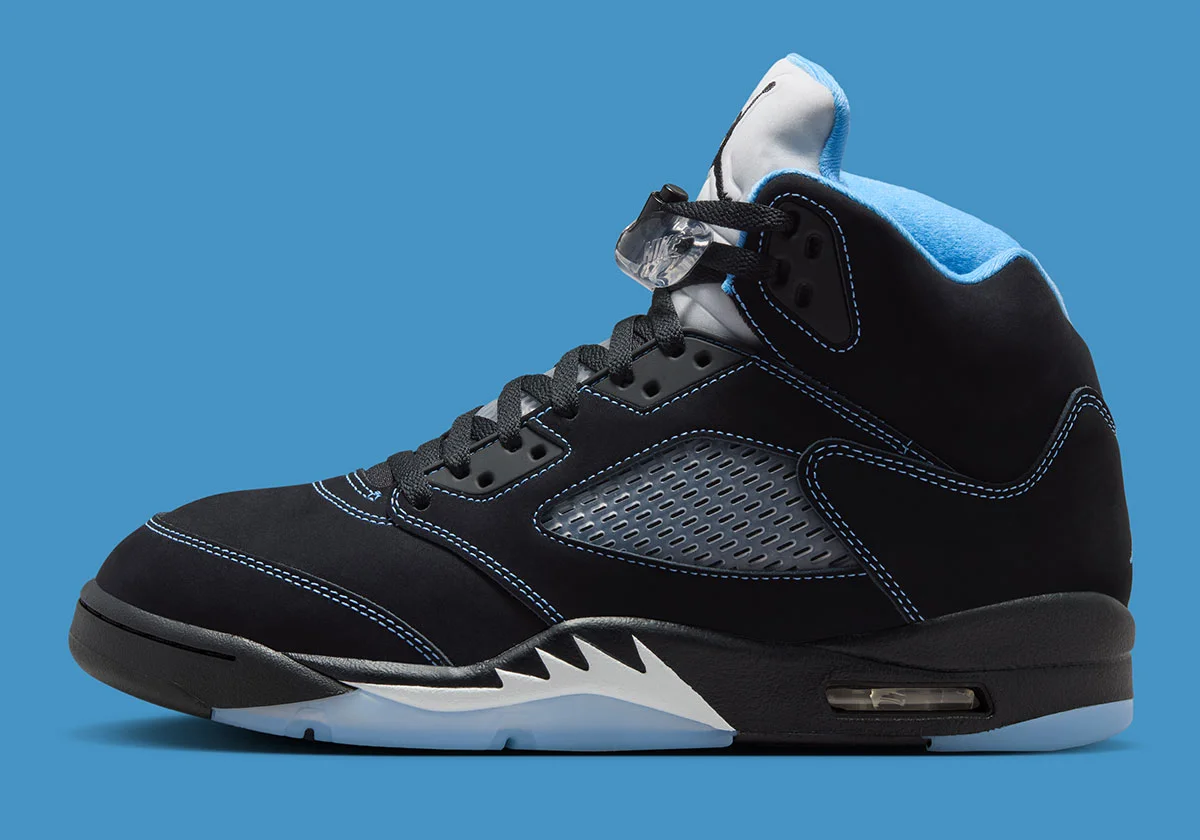 Официальные изображения Air Jordan 5 “University Blue”