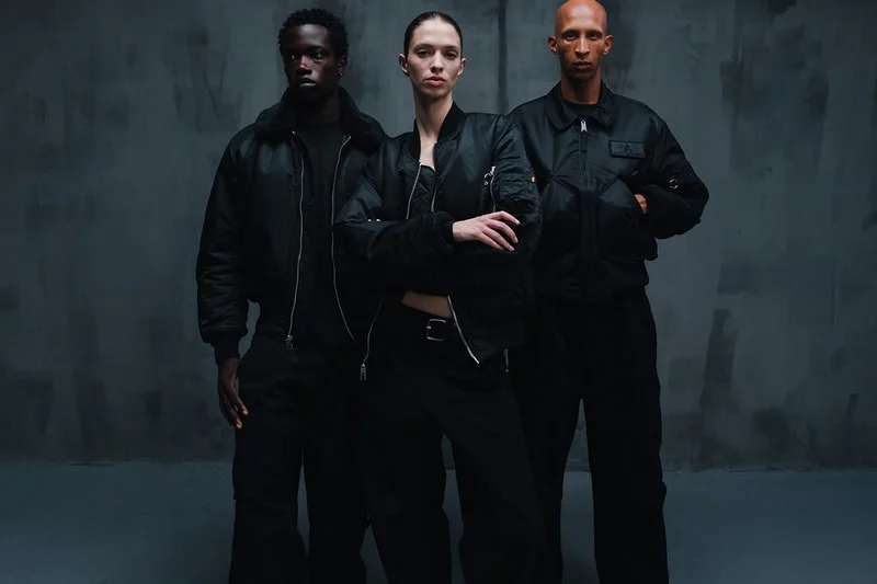 Alpha Industries окутала MA-1, B-15 и CWU-45 в черный цвет с новым “Triple Black Pack”