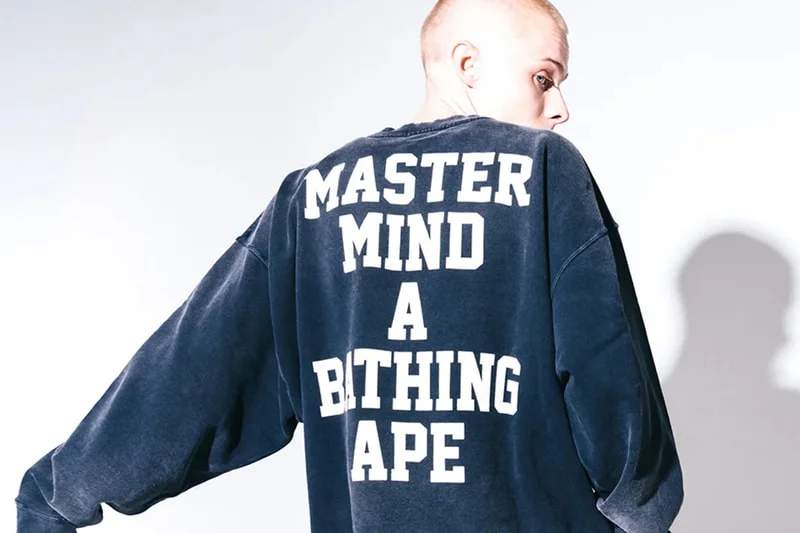 BAPE и mastermind JAPAN переосмысляют винтажный гранж в своей 19-й коллаборации