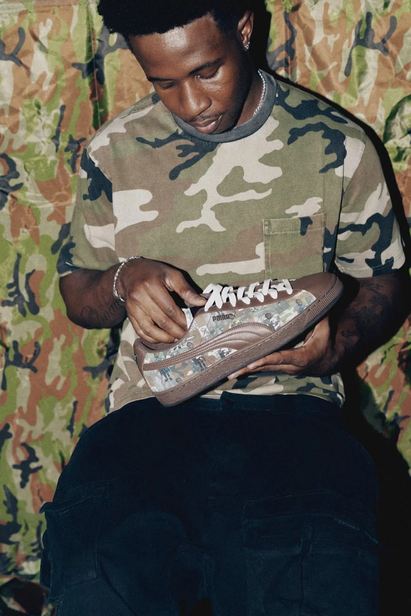 SOLDIER переосмысляет PUMA Suede через призму нигерийского наследия