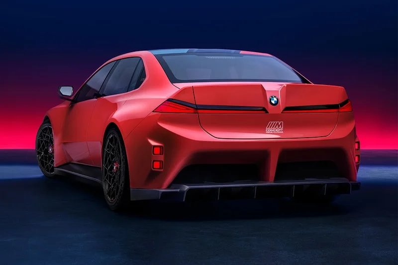 BMW M Concept Neue Klasse: первый полностью электрический седан BMW на Le Mans